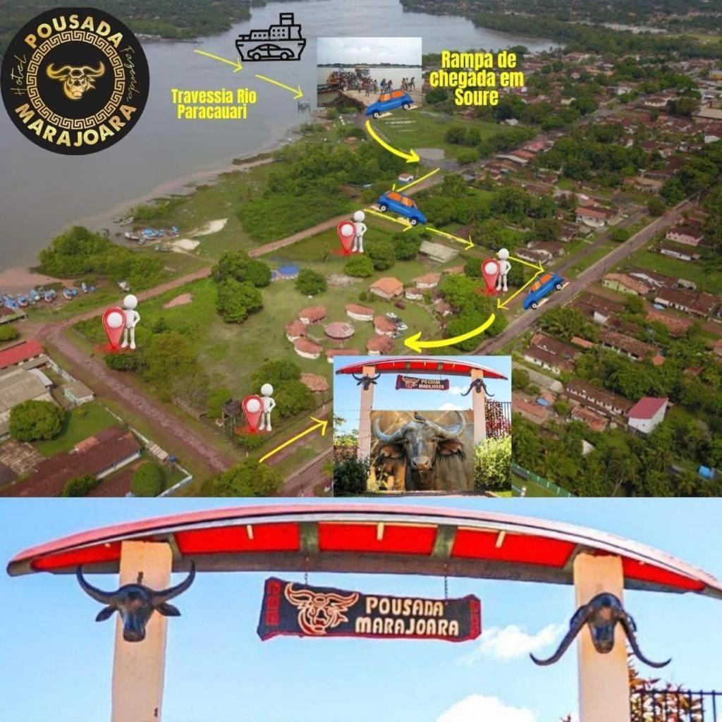 Pousada Marajoara- Hotel Fazenda-Turismo De Aventura Сори Экстерьер фото